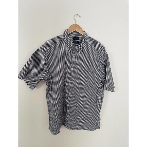 Dockers Short Sleeve Button Down Lot-2 Shirts-Mens XL-Front Pocket - Picture 2 of 10